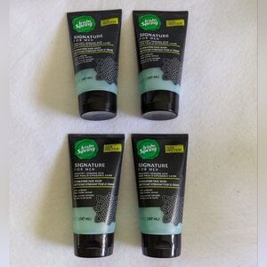 (4) Irish Spring Signature For Men Hydrating Face Wash 5oz NEW DISCONTINUED HTF